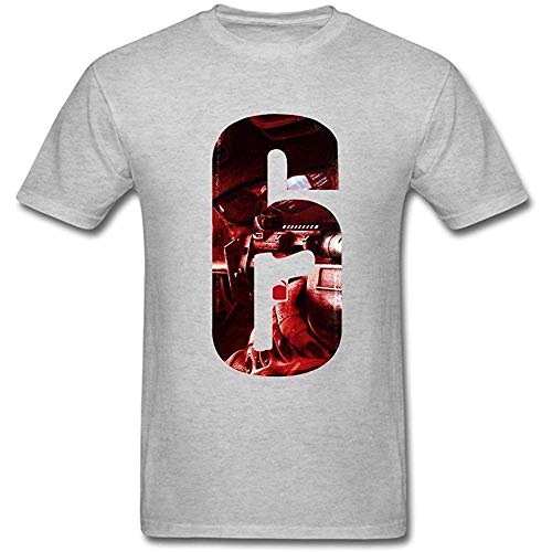 Qingning JIAYINZ Men's Tom Clancys Rainbow Six Siege T-Shirt