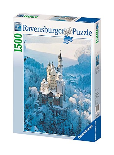 Ravensburger - Puzzle de 1500 Piezas Neuschwanstein en Invierno (16219)