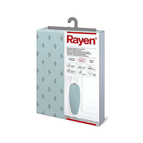 Rayen - Funda para tabla de planchar Universal acolchada y fácil de colocar 127x51 cm, Azul Rayen - Funda para tabla de planchar Universal acolchada y fácil de colocar 127x51 cm, Azul