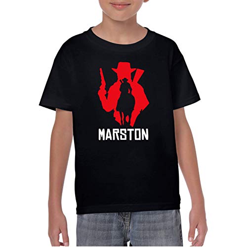 Redemption - Camiseta niño Manga Corta (Negro, 10 años)