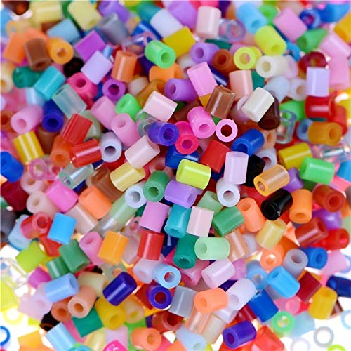 Rompecabezas del Juguete 2.6mm 1000pcs / Pack de Perler Beads Hierro Granos para Hama Beads Beads Fuse DIY Mini Granos Rompecabezas Mixcolor Hama Regalo de Calidad para los niños de Kinder