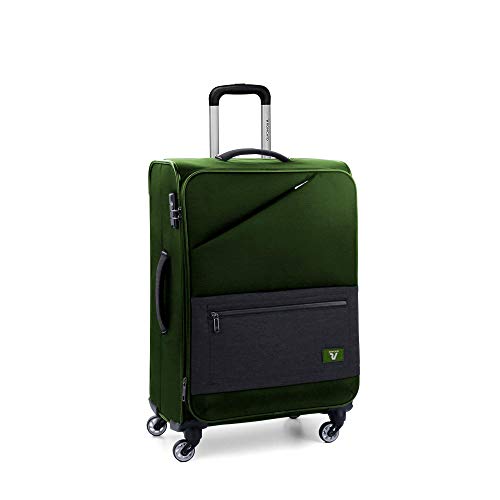 Roncato Hyper Maleta Mediana Expansible Azul, Medida: 67 x 44 x 27/31 cm, Capacidad: 74/78 l, Pesas: 2.80 kg Roncato Hyper Maleta Mediana Expansible Azul, Medida: 67 x 44 x 27/31 cm, Capacidad: 74/78 l, Pesas: 2.80 kg
