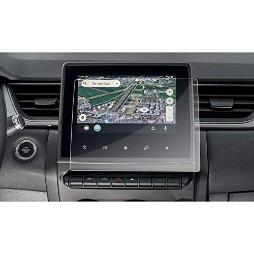 RUIYA Protector de pantalla de plástico para el sistema de navegación del coche Captur 2, Clio 5, Zoe Easylink 2020+ [7 pulgadas] [2 unidades]