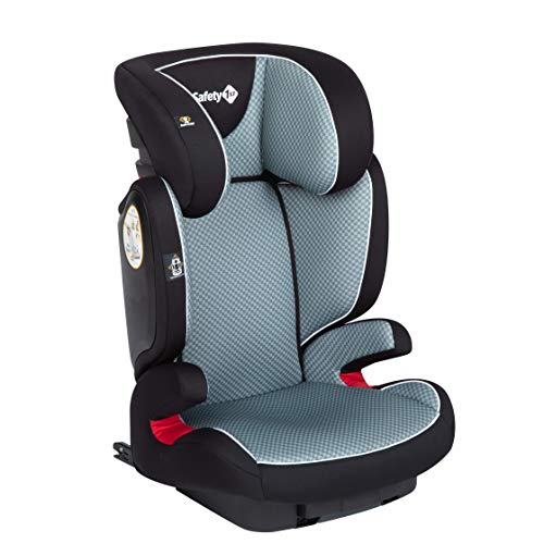 Safety 1st Road Fix Silla Coche Grupo 2 3 Isofix, crece con el niño 3-12 años (15-36 kg), Protección lateral segura, Ajuste fácil y seguro, color Pixel Grey