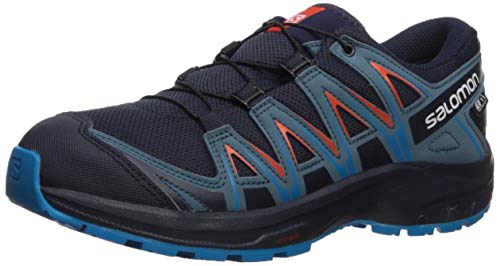 Salomon XA Pro 3D CSWP J, Zapatillas de Deporte Unisex Niños, Azul Navy Blazer Mallard Blue Hawaiian Surf, 33 EU