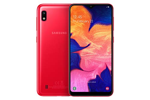 Samsung Galaxy A10, SM-A105F/DS, 32GB, 2GB RAM, Color Rojo