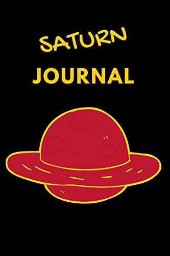 Saturn Journal: lined saturn journal notebook notepad diary to write in