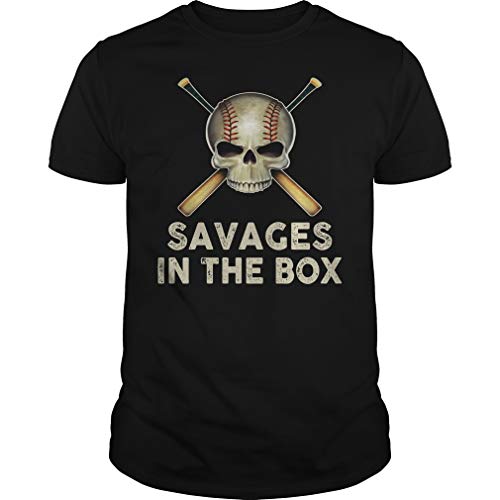S.avages In The B.ox B.aseball Shirt - T Shirt For Men and Woman.