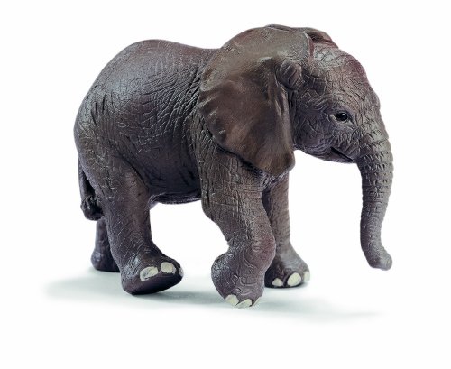 Schleich 14322 - Figura/ Miniatura La Fauna, Elefante Africano Becerro