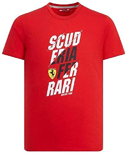 Scuderia Ferrari F1 Graphic - Camiseta de manga corta, color rojo - Rojo - Medium