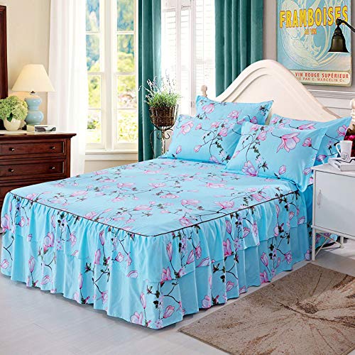 Se Utiliza para la Funda de Cama Aloe Pieza única Cama Doble Falda Cubierta de Cama Princesa Coreana Cubierta de Cama Cubierta de Cama 200 cm * 220 cm Se Utiliza para la Funda de Cama Aloe Pieza única Cama Doble Falda Cubierta de Cama Princesa Coreana Cubierta de Cama Cubierta de Cama 200 cm * 220 cm