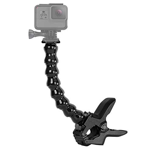 SHOOT Flex Clamp Soporte Ajustable Base de Forma Serpentina de Ocho Pedazos para Gopro Hero 8/7/6/5/4/3 SJCAM SJ4000/SJ5000/SJ6000 Xiaomi Yi SHOOT Flex Clamp Soporte Ajustable Base de Forma Serpentina de Ocho Pedazos para Gopro Hero 8/7/6/5/4/3 SJCAM SJ4000/SJ5000/SJ6000 Xiaomi Yi