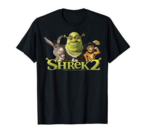 Shrek 2 Donkey & Puss In Boots Best Friends Camiseta