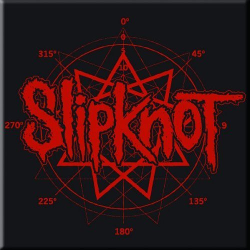 Slipknot Imán de refrigerador band Logo paul gray nuevo Oficial 76mm x 76mm