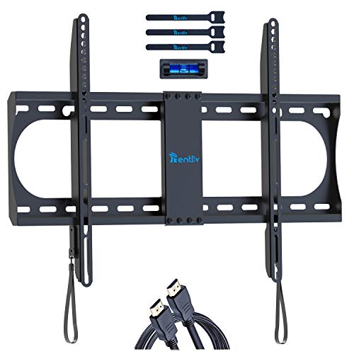 Soporte Fijo de Montaje en Pared para TV RENTLIV con Diseño de Bajo Perfil para la Mayoría de los Televisores de Entre 37 y 70 Pulgadas - Soporte Fijo de Montaje en Pared Ultra Delgado Soporte Fijo de Montaje en Pared para TV RENTLIV con Diseño de Bajo Perfil para la Mayoría de los Televisores de Entre 37 y 70 Pulgadas - Soporte Fijo de Montaje en Pared Ultra Delgado