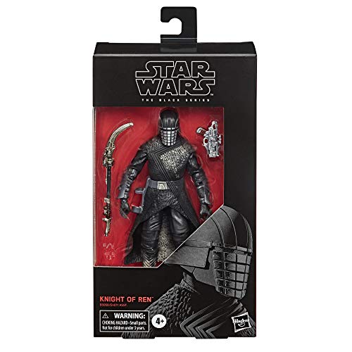 Star Wars The Black Series Knight of Ren Toy - Figura coleccionable (escala de 6 pulgadas, el auge de Skywalker, para niños a partir de 4 años