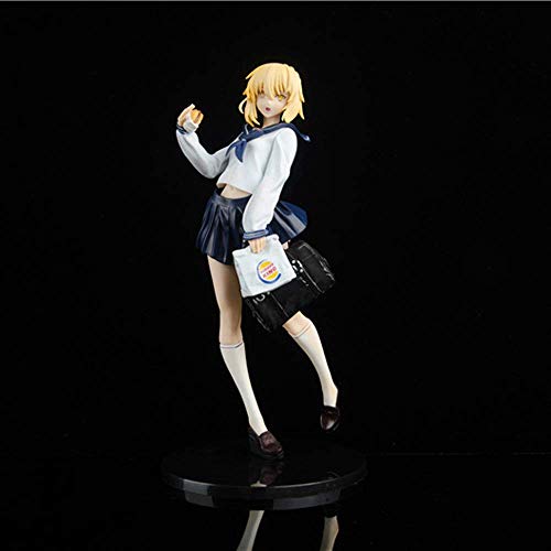 STKCST Grand Pedir Burger King SEBA Sabre Anime Doll Figure Figura en Caja Figura Premium Versión Modelo Escultura Decoración Figura Estatua Aproximadamente. 23 cm