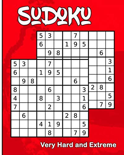 Sudoku: 100 Very Hard and Extreme Puzzles (Sudoku Extrene)