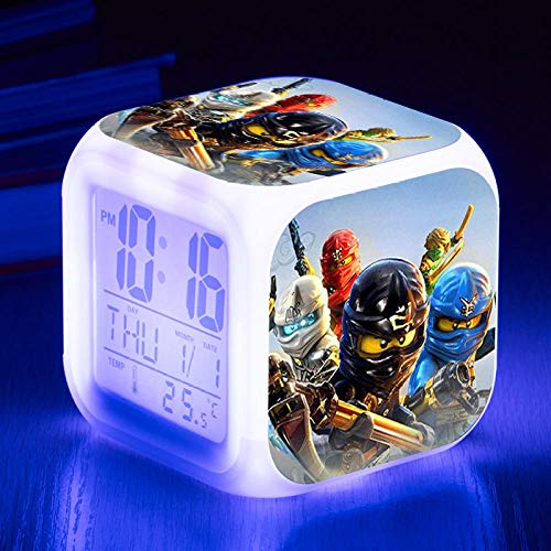 Superd Mesita de Noche para niños Reloj Despertador Digital LED luz de Noche Colorida Estado de ánimo Alarma Reloj Cuadrado Mudo con Puerto de Carga USB Viaje pequeño Reloj Despertador Regalo Q7997 Superd Mesita de Noche para niños Reloj Despertador Digital LED luz de Noche Colorida Estado de ánimo Alarma Reloj Cuadrado Mudo con Puerto de Carga USB Viaje pequeño Reloj Despertador Regalo Q7997