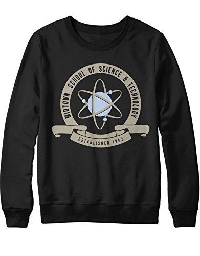 Sweatshirt Marvel Midtown School of Science and Technology H123150 Negro S