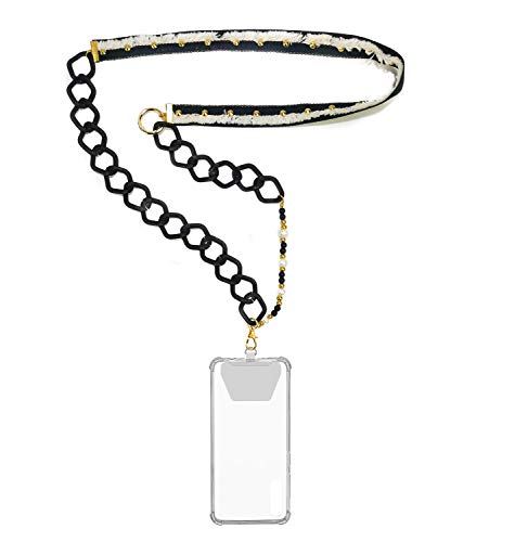 Tapidecor Colgante Collar Universal para Llevar el Móvil. Compatible con Cualquier Marca y Modelo de teléfono incluidos iPhone, Samsung, Huawei, Xiaomi. | Grace Collection