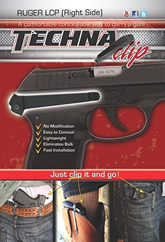 Techna Clip TECLCP-BR - Funda para Hombre (Talla única), Color Negro