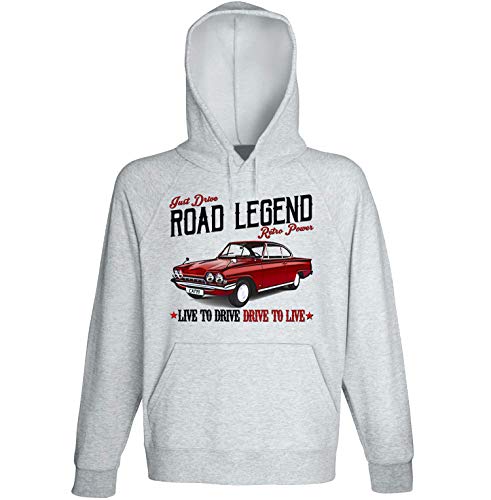 Teesandengines Ford Capri Consul Sudadera con Capucha Size Xlarge