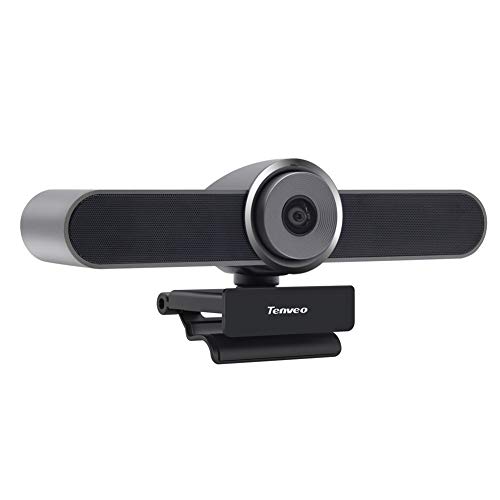 Tenveo Cámara web VA200pro 3 en 1 Full HD 1080p para videoconferencia, grabación y transmisión (gris) Tenveo Cámara web VA200pro 3 en 1 Full HD 1080p para videoconferencia, grabación y transmisión (gris)