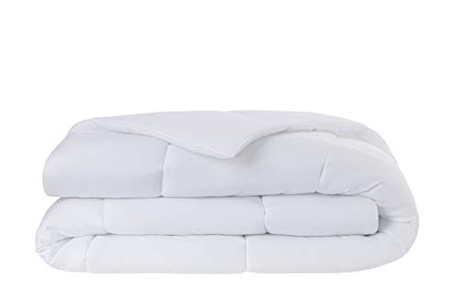 Todocama - Edredón/Relleno nórdico de Fibra antiácaros, otoño-Invierno, 300gr/m², Color Blanco (Todas Las Medidas Disponibles). (Cama 160/180-240x220cm) Todocama - Edredón/Relleno nórdico de Fibra antiácaros, otoño-Invierno, 300gr/m², Color Blanco (Todas Las Medidas Disponibles). (Cama 160/180-240x220cm)