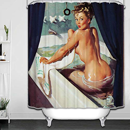 Topmail Cortinas de Ducha de Poliéster, para Baño, Bañera, Resistente al Moho, Antibacteriana, Fácil de Limpiar, Lavables con Ganchos Reforzados Fácil de Colocar y Mover(180x180 cm) Topmail Cortinas de Ducha de Poliéster, para Baño, Bañera, Resistente al Moho, Antibacteriana, Fácil de Limpiar, Lavables con Ganchos Reforzados Fácil de Colocar y Mover(180x180 cm)