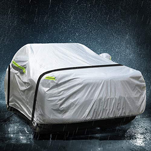 TOPOWN Funda para Coche Impermeable Funda Exterior Coche Nylon 420D 485 x 180 x 150cm Cubierta para Coche Funda Coche Mercedes BMW Renault Citoren Kia Peugeot 308 3008 Ford Focus TOPOWN Funda para Coche Impermeable Funda Exterior Coche Nylon 420D 485 x 180 x 150cm Cubierta para Coche Funda Coche Mercedes BMW Renault Citoren Kia Peugeot 308 3008 Ford Focus