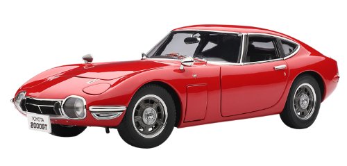Toyota 2000 GT Coupe Red Upgraded 1:18 Autoart (japan import)