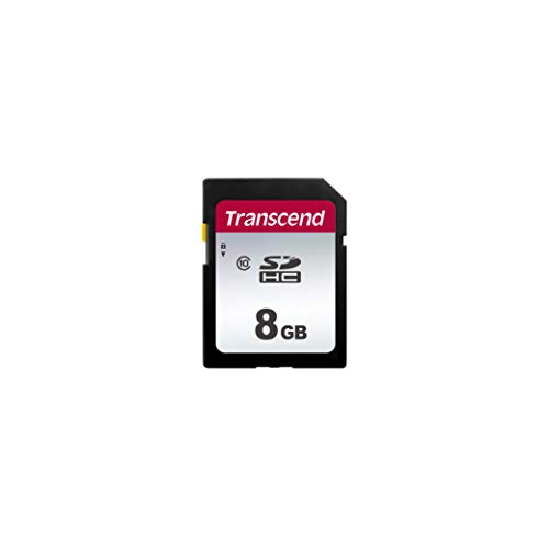 Transcend SDC300S - Tarjeta de Memoria SD de 8 GB, Clase 10, SDHC