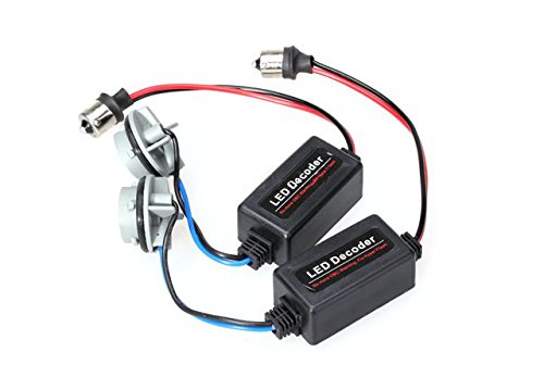Unipower TMT Leds (TM) Kit de Resistencias P21W BA15S 1156 para Eliminar Error Canbus Centralita Coche Moto Warning Cancellers Plug y Play (Kit de 2 Resistencias)