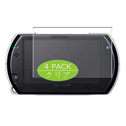 VacFun 4 Piezas HD Claro Protector de Pantalla para PSP go (PSP-N1000), Screen Protector Sin Burbujas Película Protectora (Not Cristal Templado)