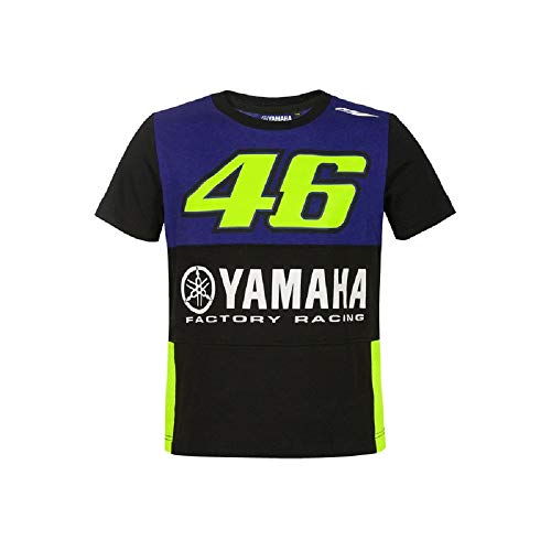 Valentino Rossi Yamaha Dual-Racing Camiseta, Hombre, Royal Blue, M