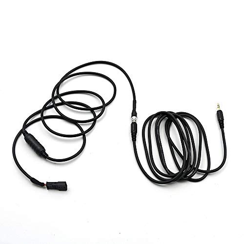 Valuetom Adaptador Cable Audio Cable Auxiliar Audio a 3.5mm Compatible with BM54 E39 E46 E53 X5 de 16:9 Cambiador de CD