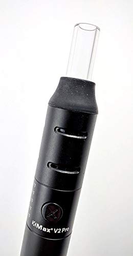 Vaporizador Xmax V2 pro Pen Vaporizador 2017 Paquete con 2600 mAh Batería y boquilla de vidrio Evaporador Bong - Nación Vape para hierbas, ceras y aceites secos