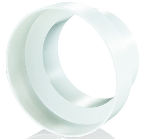 Vents Acople Reductor/Reducción Plástico para Extractor/Tubo (125mm/100mm) Vents Acople Reductor/Reducción Plástico para Extractor/Tubo (125mm/100mm)