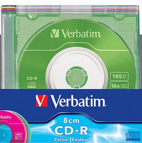 Verbatim 43266 - CD -R Mini 8Cm 210Mb 24X Slim 5