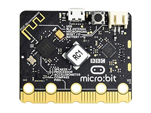 Waveshare BBC Micro:bit V2 Upgraded Processor Built-in Speaker and Microphone with Touch Sensitive Logo