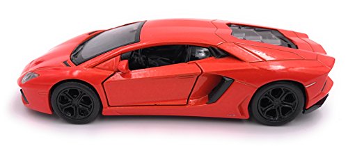 Welly Cargador de automóvil Lamborghini Aventador Modelo LP 700 Producto 1: 34-1: 39 Rojo