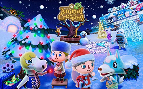 XHJY Animal Crossing New Leaf 1000 Piezas Rompecabezas De Madera Rompecabezas De Colores Decoración De La Pared Familiar Regalo De Cumpleaños, 75X50Cm