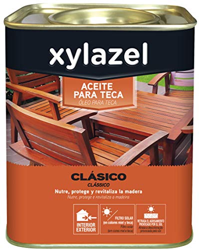 Xylazel M88985 - Aceite teca 750 ml miel Xylazel M88985 - Aceite teca 750 ml miel