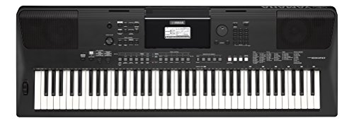 Yamaha PSR-EW410 - Teclado digital portátil para nivel principiante y avanzado con funciones de DJ, amplificador y altavoces incorporados, color Negro Yamaha PSR-EW410 - Teclado digital portátil para nivel principiante y avanzado con funciones de DJ, amplificador y altavoces incorporados, color Negro