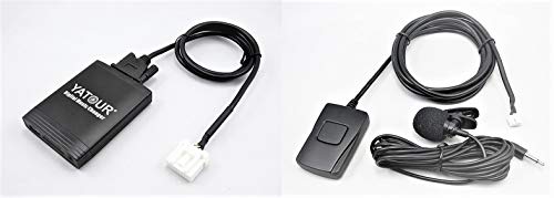 Yatour YTM06-MAZ1-BT USB SD AUX Adaptador Musica Digital para Coche, Bluetooth Manos Libres para Mazda Antes de Facelift