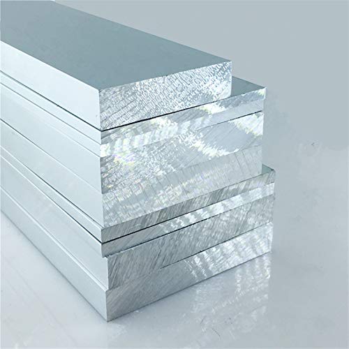 Yilei-Sheet Placa de Aluminio 15mmx60mm Longitud 70 mm aleación de Aluminio Grosor de oxidación 15 mm Ancho 60mm, Anticorrosión (Guide Length : 70mm)