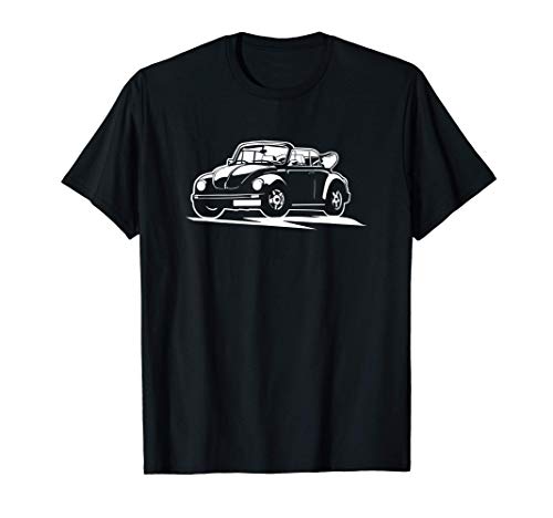 Youngtimer Herbie Beetle Beetle Tipo 1 coche convertible Camiseta