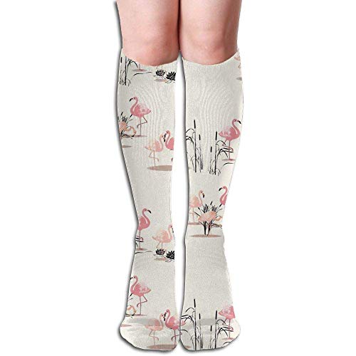 Yuanmeiju Long Calcetines Many Penguins Compression Calcetines for Men & Women Fashion Over The Knee High Calcetines (50cm)