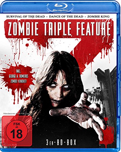 Zombie Triple Feature : George A. Romeros' Survival Of The Dead - Dance Of The Dead - Zombie King - 3Blu-ray Box [Alemania] [Blu-ray]